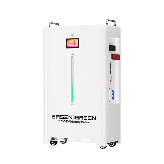 Basen Green BR-OW-LV16KWH – 51.2V 320Ah 16kWh LiFePO4 akukomplekt